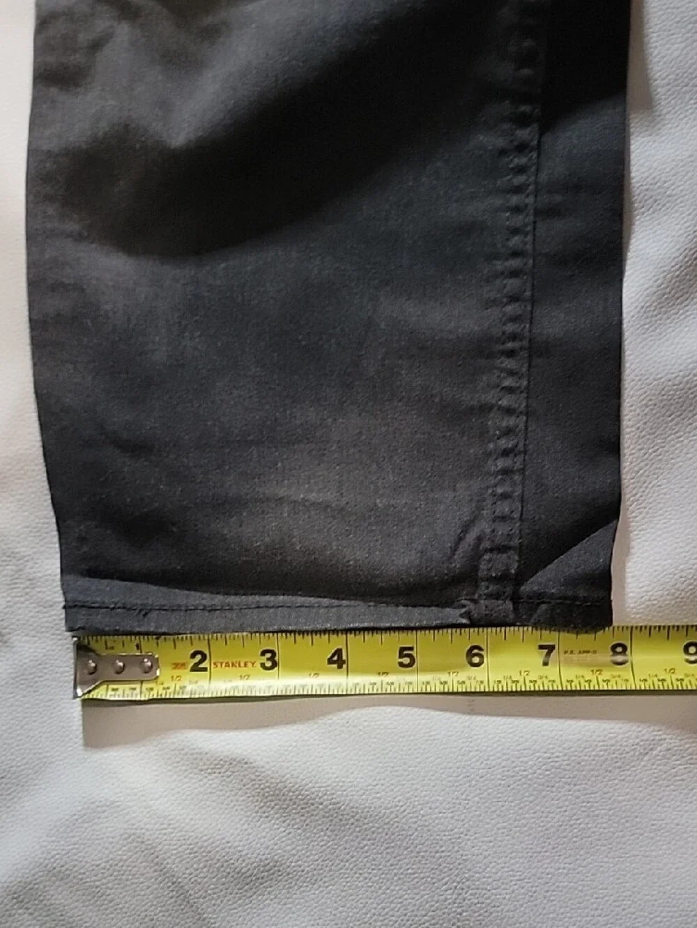 Levi's 511 Slim Straight Jeans Men's 34x30 Black Grey Faded Wash Denim